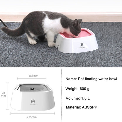 Dog Drinking Water Non-Wetting Mouth Dog Bowl