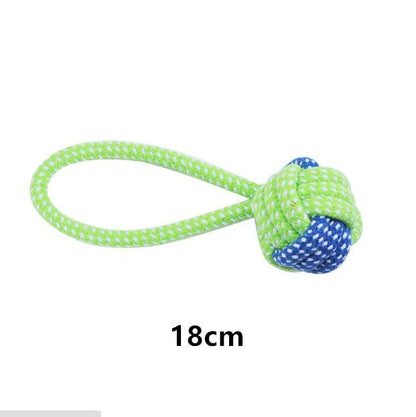 Interactive Cotton Rope Puppy Toy