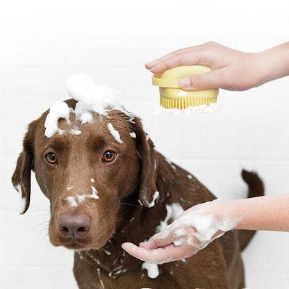 Bathroom Dog Bath Massage Gloves Brush